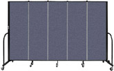 6 ft. Tall Freestanding Office Partition - More Details