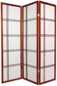 5 ft. Tall Double Cross Shoji Screen - 