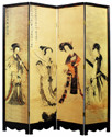 6 ft. Tall Four Ladies Room Divider - Clearance Sale