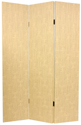 Faux Leather Camel Snakeskin Room Divider - Fabric Room Dividers