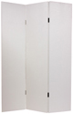 Faux Leather White Crocodile Room Divider - Fabric Room Dividers