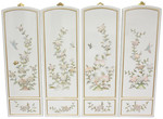 Birds and Flowers Wall Plaques - Clearance Sale