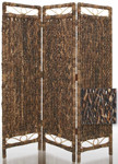 Brown Cascading Palm Screen - Decorative Screens