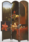 Painted Fruit Potpourri Screen - Decorative Screens