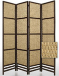 8 ft. Tall Braided Rope Screen - Decorative Screens