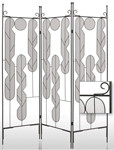 Iron Art Screen - Modern Room Dividers