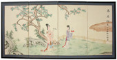 Gift of the Flower - Japanese Silk Screens
