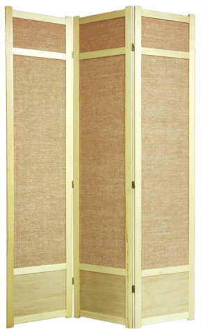 7 ft. Tall Jute Shoji Screen Product Image