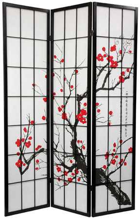 6 ft. Tall Flower Blossom Room Divider Product Image