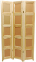 5&frac14; ft. Tall Double Sided Photo Shoji Screen - Wood Room Dividers