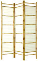 6 ft. Tall Burnt Bamboo with Rice Paper Shoji Screen - Shoji Screens