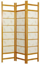 6 ft. Tall Botanic Design  Shoji Screen - Shoji Screens