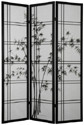 6 ft. Tall Double Cross Bamboo Tree  Shoji Screen - More Details