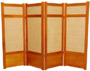 4 ft. Tall Jute Shoji Screen - 