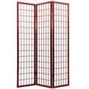 6 ft. Tall Window Pane Shoji Screen - More Details