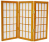 2 ft. Tall Desktop Window Pane Shoji Screen - 