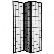 6 ft. Tall Window Pane Shoji Screen - More Details